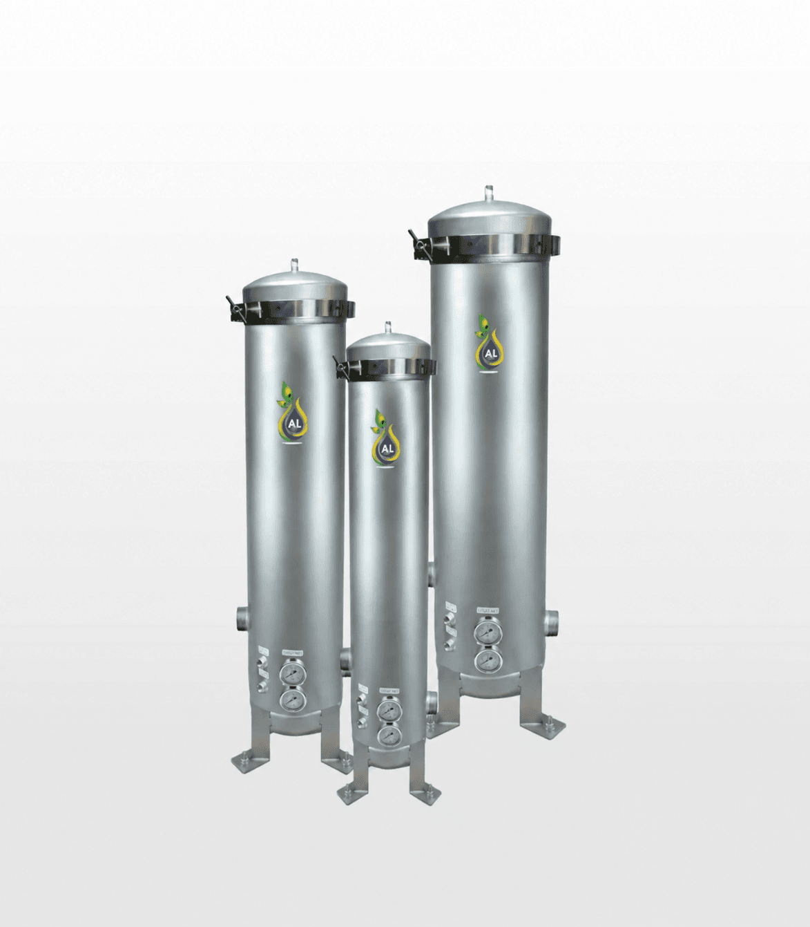 Stainless Steel Filter Housing available from Aqua Crystal UAE